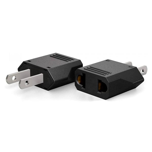 ADAPTADOR ENCHUFE BR NEGRO - Tecnostore