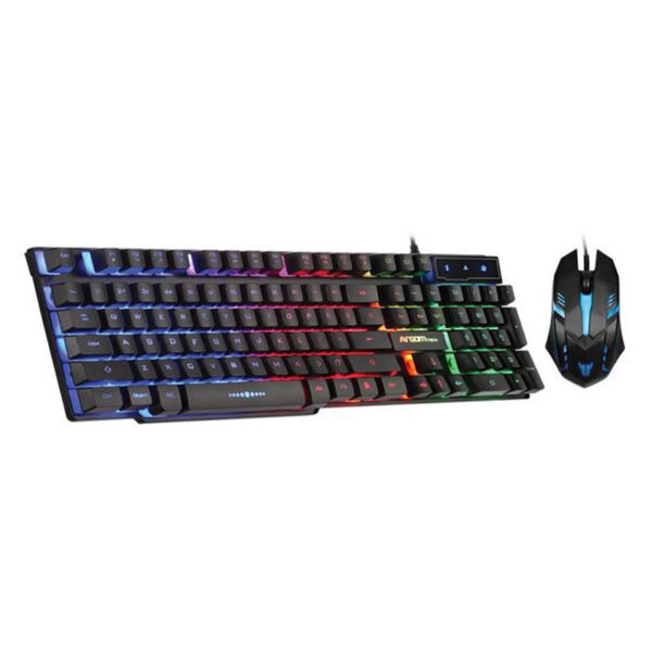 TECLADO RGB Y MOUSE GAMING ARGOM  ARG-KB-2051BK