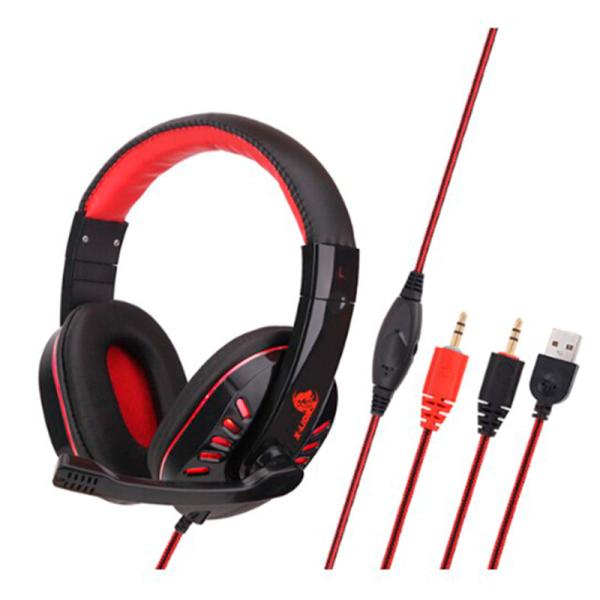 Auriculares Gaming X-IO Negros Multiplataforma con cable jack y adaptador