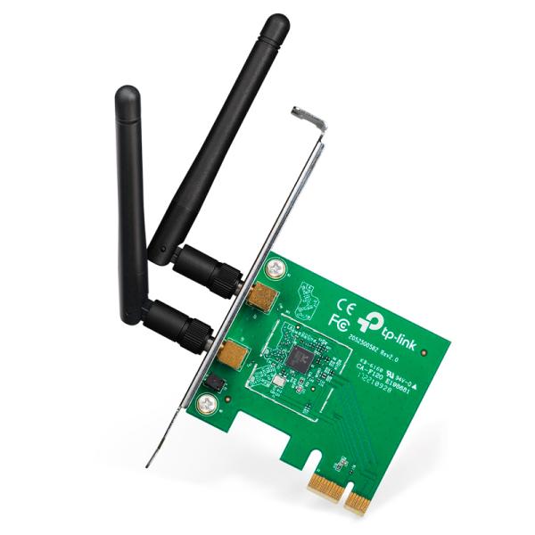 ASHATA Tarjeta de red PCI, tarjeta WiFi inalámbrica AR9220 300M PCI PC de  escritorio de doble banda 2.4/5GHz, tarjeta de red inalámbrica de