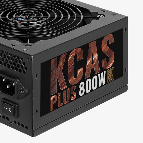 FUENTE DE PODER AEROCOOL 800W BRONZE KCAS-800W 100-240V ACPB-KC80FUC.12