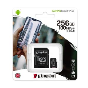MEMORIA MICRO SD 256GB CANVAS SELECT KINGSTON SDCS2/256GB