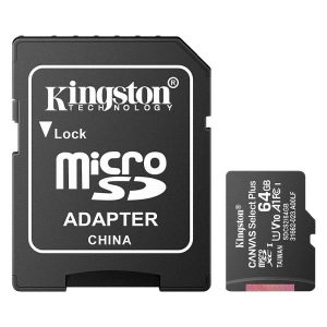 MEMORIA MICRO SD 64GB CLASE 10 KINGSTON SDCS2/64GB