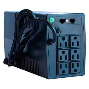 UPS SMARTBITT SBNB800 800VA/420W, 120V, 6 SALIDAS, REGULACIÓN AVR, DISEÑO COMPACTO.