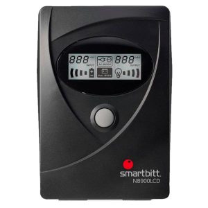UPS SMARTBITT SBNB900LCD 900VA/450W, 120V, SMART, PANTALLA LCD, 8 SALIDAS, REGULACIÓN AVR