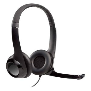 HEADSET / MICROFONO / USB LOGITECH BLACK H390 981-000014
