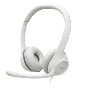 HEADSET / MICROFONO / USB LOGITECH H390 WHITE 981-001285