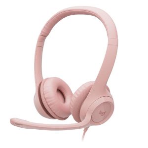 HEADSET / MICROFONO / USB LOGITECH H390 ROSADO 981-001280