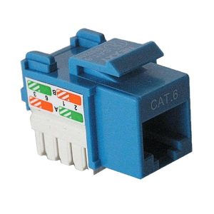 Conector Jack RJ45 Hembra Azul CAT6 Nexxt (AW120NXT22)