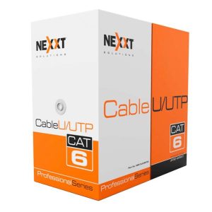 CABLE UTP 4PAR CMR CAT6 (CAJA) GRIS GIGA 1000FT NEXXT NGC-3UURGT00