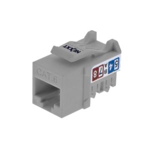 CONECTOR JACK RJ45 HEMBRA GRIS CAT5 NEXXT (AW120NXT11)