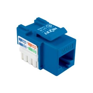 Conector Jack RJ45 Hembra azul CAT5 Nexxt (AW120NXT12)