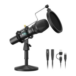 MICROFONO MAONO TRANSMISION DINAMICA HD300T USB/XLR AU-HD300T