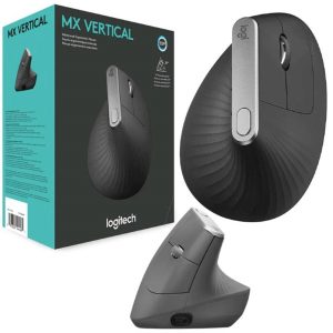 MOUSE LOGITECH INALAMBRICO MX VERTICAL ADVANCED ERGONOMIC GRAPHITE 910-005447