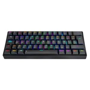 TECLADO GAMING RGB EAGLE WARRIOR KGY182U0003C MECANICO 60% ALAMBRICO ESPANOL