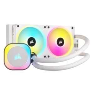 ENFRIAMIENTO LIQUIDO CORSAIR H100I RGB AIO 240MM WHITE CW-9061005-WW