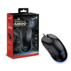 MOUSE GENIUS SCORPION M500 USB BLACK 31040011400