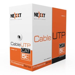 CABLE U/UTP CM 4 PAR (CAJA) CAT5E 305M/1,000FT AZUL NEXXT AB355NXT02