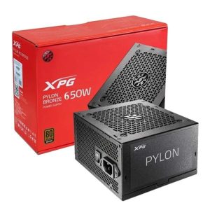 FUENTE DE PODER XPG 650W BRONZE G/XPG PYLON650B BK PYLON650B-BKCUS