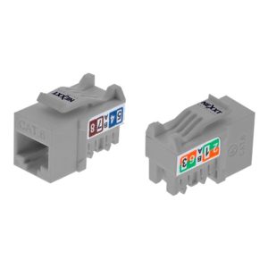 CONECTOR RJ45 CAT6 HEMBRA GRIS NEXXT