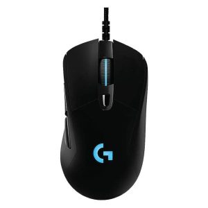MOUSE GAMING RGB LOGITECH G403 HERO ALÁMBRICO USB 25600 DPI 910-005630 NEGRO