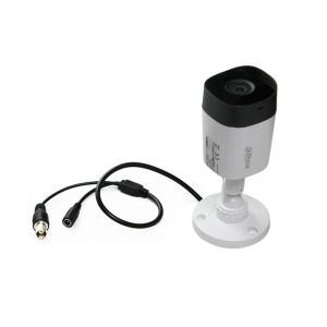 CÁMARA BULLET 1080P, AUDIO, 2.8 MM, SMART IR 20M, PLÁSTICA, IP67, DAHUA DH-HAC-B1A21N-U-A