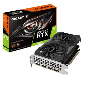 TARJETA DE VIDEO GIGABYTE RTX 3050 6GB GDDR6 1477 MHZ GV-N3050WF2OCV2-6GD