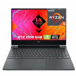 LAPTOP GAMING HP VICTUS 15-FB2026LA 15.6" R5-8645HS 8GB 512GB SSD WIN 11 HOME ESPAÑOL A14LTLA#ABM NEGRO