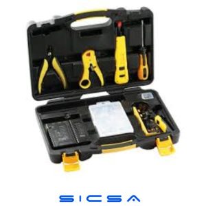 KIT DE HERRAMIENTAS PARA INSTALACION DE RED SPROTEK STK-9601B