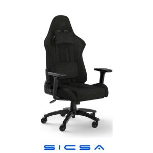 SILLA GAMING CORSAIR TC100 RELAXED TELA CF-9010051-WW NEGRO