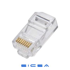 CONECTOR RJ45 CAT5E MACHO BOLSA 100 UNIDADES NEXXT (AW102NXT02)