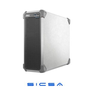 SERVIDOR DELL POWEREDGE T160 INTEL XEON E-2434 16GB 2TB DDR5 TORRE 3U SATA III T160-FY26Q1E NEGRO/PLATEADO